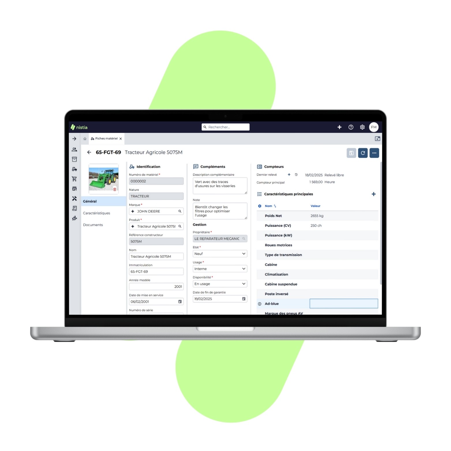 Nistia intègre l'intelligence l'artificielle. ©Irium Software